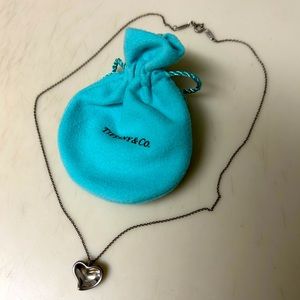 Tiffany & Co. Silver Heart Necklace